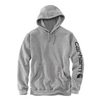Sudadera Con Capucha Y Logo En La Manga | Gris/Negro | Elige Talla