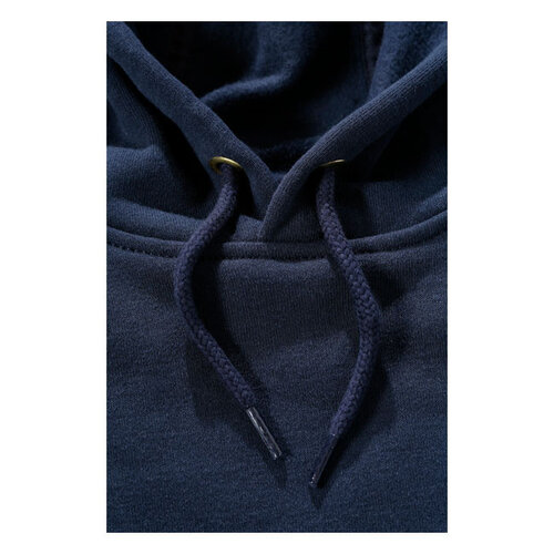 Carhartt Hoodie Met Logo Op De Mouw Nieuw | Marine | Kies Maat