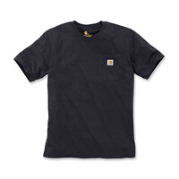 Workwear Pocket S/S T-Shirt | Schwarz | Wählen Sie Größe