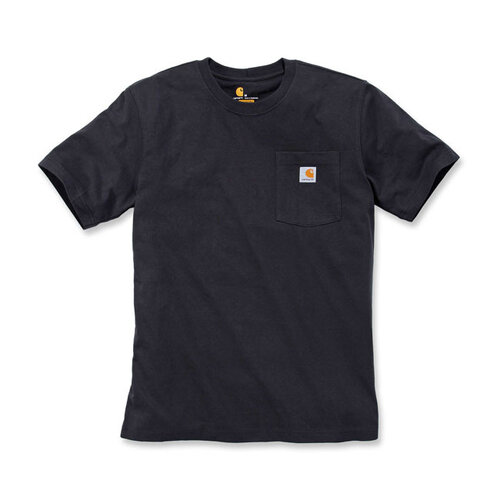Carhartt Workwear Pocket S/S T-Shirt | Schwarz | Wählen Sie Größe