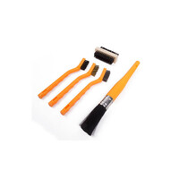 Brush set Nylon / Steel / Brass 5 parts