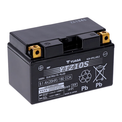 Yuasa Batterie AGM Haute Performance YTZ10S | KTM, Aprilia, BMW, Yamaha, Honda
