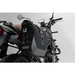 Sistema Di Borse Laterali Legend Gear LC | Nero/Marrone | Kawasaki