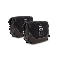 Sistema De Bolsas Laterales Legend Gear LC | Negro/Marrón | Kawasaki