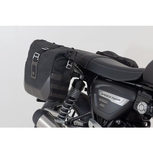 SW-Motech Sistema De Bolsas Laterales Legend Gear Lc | Negro/Marrón | Triumph Speed Twin 1200 (18-24)