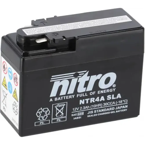 NITRO YTR4A Accumulatore senza manutenzione