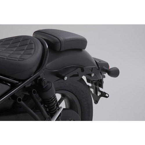 SW-Motech Legend Gear Side Bag System |Black | LH2/LH1 25.5/19.5 L Honda Cmx500 Rebel (16-)