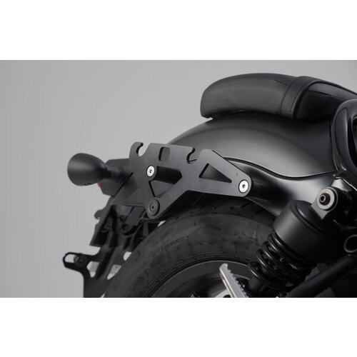 SW-Motech Legend Gear Side Bag System |Black | LH2/LH1 25.5/19.5 L Honda Cmx500 Rebel (16-)
