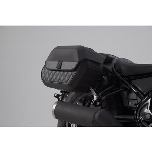 SW-Motech Legend Gear Zijtassensysteem | Zwart | Lh2/Lh1 25,5/19,5L Honda Cmx500 Rebel (16-)
