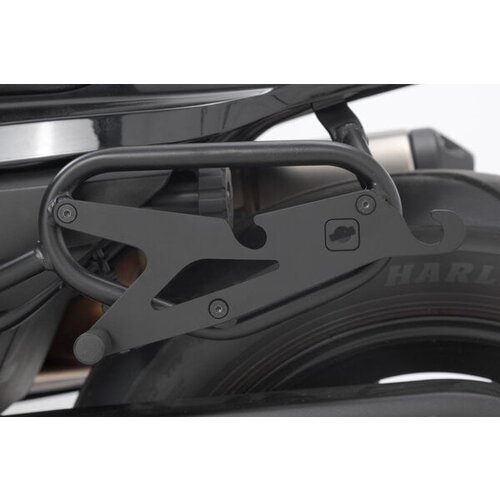 SW-Motech Placa Adaptadora SLH Para SLC | Negro | Universales | Elige Lado