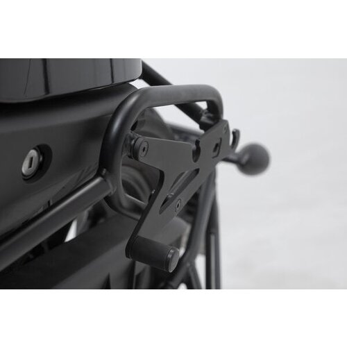 SW-Motech Placa Adaptadora SLH Para SLC | Negro | Universales | Elige Lado