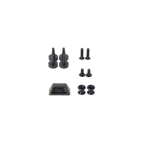 SW-Motech Kit Adaptador Para Adventure-Rack Negro | Para Dusc Mount En Adventure-Rack