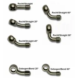 Raccordi/Banjo per Linee dei Freni Inossidabili
