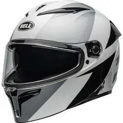 Casco de litio - Plata brillante/blanco