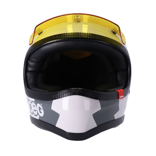 Roeg Casque Peruna 2.0 Fog Line | Blanc/Gris | Choisissez La Taille
