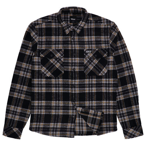 Roeg Blaze Flannel Shirt | Gray | Choose Size