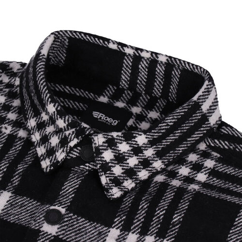 Roeg Camisa De Franela Blaze | Negro | Elige Talla