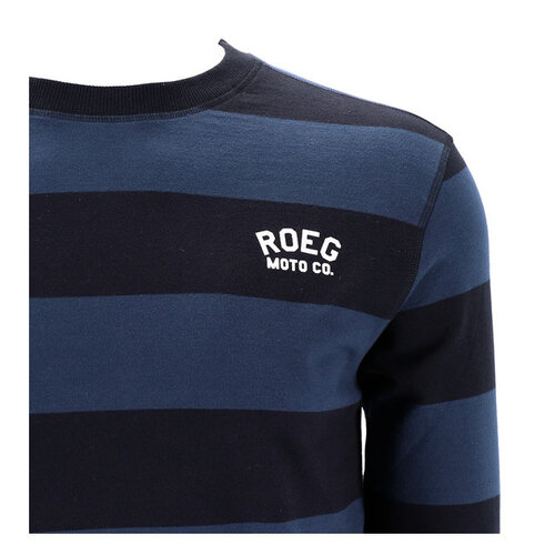 Roeg Camiseta Ricky | Azul Marino/Negro | Elige Talla