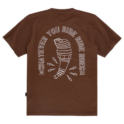 Roeg Ryder-T-Shirt | Braun | Wählen Sie Größe