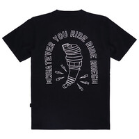T-Shirt Ryder | Noir | Choisissez La Taille