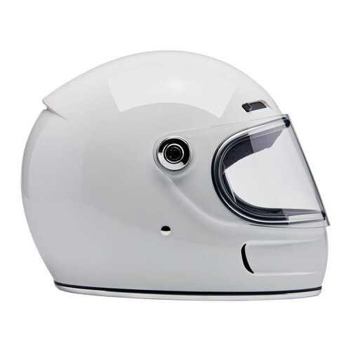 Biltwell Casco Gringo SV | Blanco brillante | Elige tu talla
