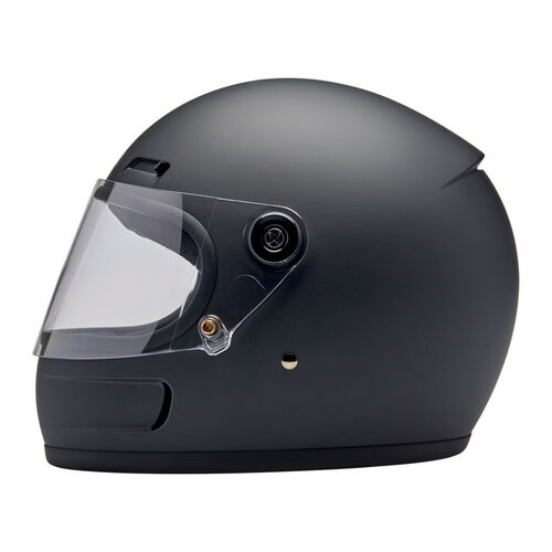 Biltwell Casque Gringo SV | Noir Plat | Choisissez La Taille