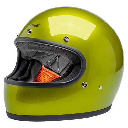 Biltwell Casque Gringo | Chaux Métallique | Choisissez La Taille