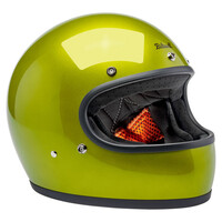 Gringo-Helm | Metallic-Limette | Wählen Sie Größe
