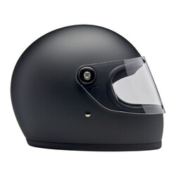 Gringo S-Helm | Plat Zwart
