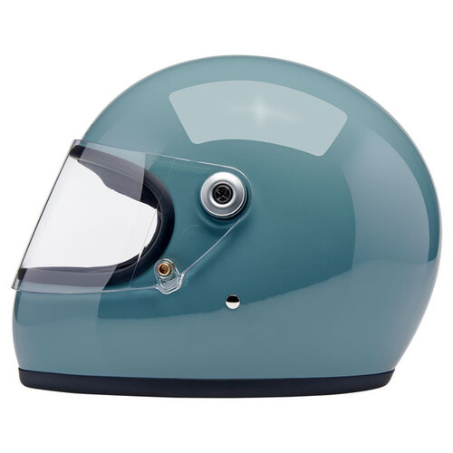 Biltwell Gringo S Helmet | Agave Blue Gloss | Choose Size