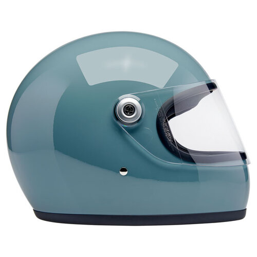 Biltwell Gringo S Helmet | Agave Blue Gloss | Choose Size