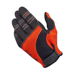 Gants De Moto | Orange/Noir