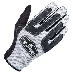 Anza Gloves | White/Black