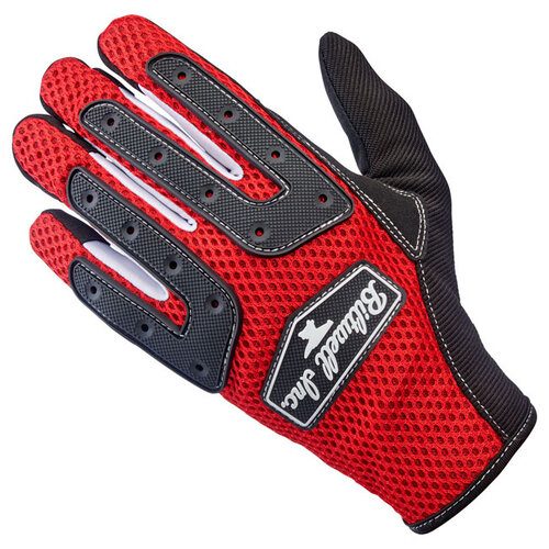 Biltwell Anza Gloves | Red/Black | Choose Size