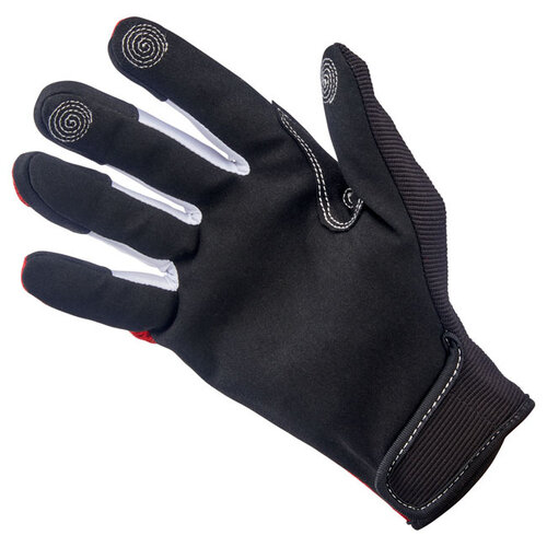 Biltwell Guanti Anza | Rosso/Nero | Scegli La Taglia