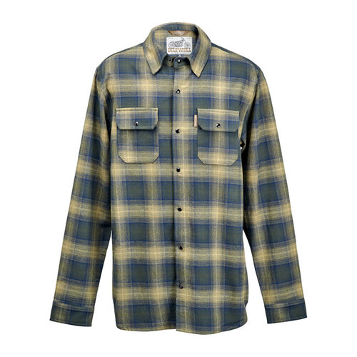 Biltwell Camisa De Franela De Alta Prueba | Musgo | Elige Talla