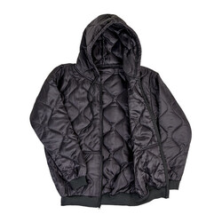 Woobie Zip Hoodie | Schwarz | Wählen Sie Größe