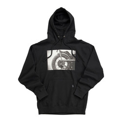 Schlammmoor Pullover Hoodie | Schwarz