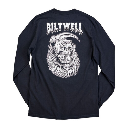 Biltwell Creep Manga Larga | Negro | Elige Talla