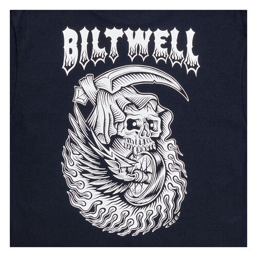 Biltwell Creepy Langarm | Schwarz | Wählen Sie Größe