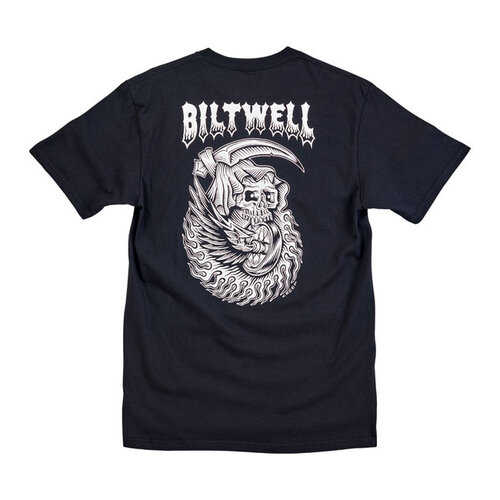 Biltwell Camiseta Creep | Negro | Elige Talla