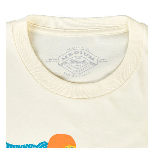 Biltwell Bonjour T-Shirt | Blanc Cassé | Choisissez La Taille