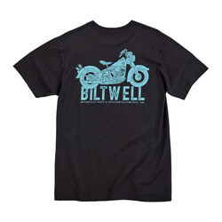 T-Shirt Con Tasca Vecchia Spazzatura | Nero | Scegli La Taglia