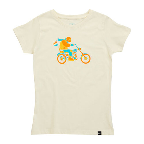 Biltwell Hola Camiseta Femenina | Blanquecino | Elige Talla