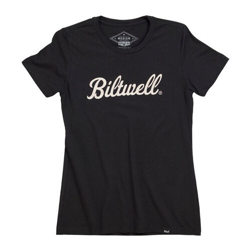 Biltwell Script T-Shirt Dames | | Kies Maat