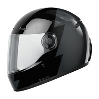 JD/ONE Signature Helm | Schwarz/Grau | Wählen Sie Größe