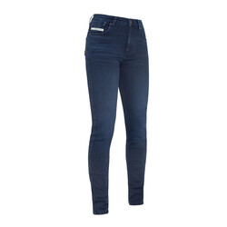Robijnrode Vrouwelijke Jeans | Donkerblauw