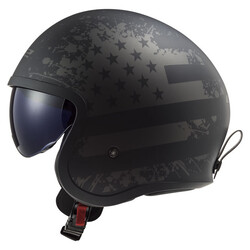 Spitfire II Helm Mit Schwarzer Flagge | Mattschwarz