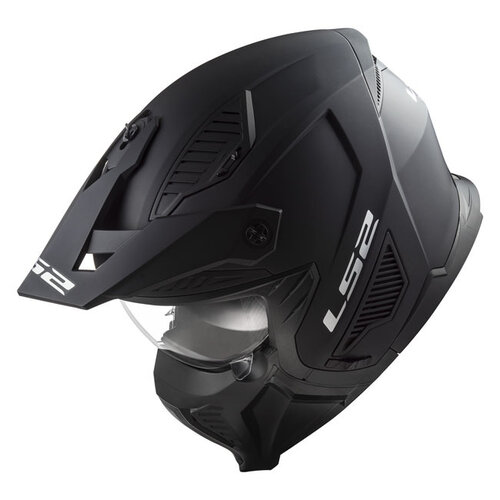 LS2 Casco Sólido Drifter | Negro Mate | Elige Talla