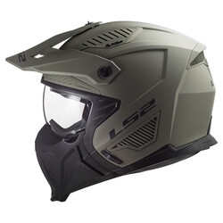 Casque Solide Drifter | Olive Sable Mat | Choisissez La Taille